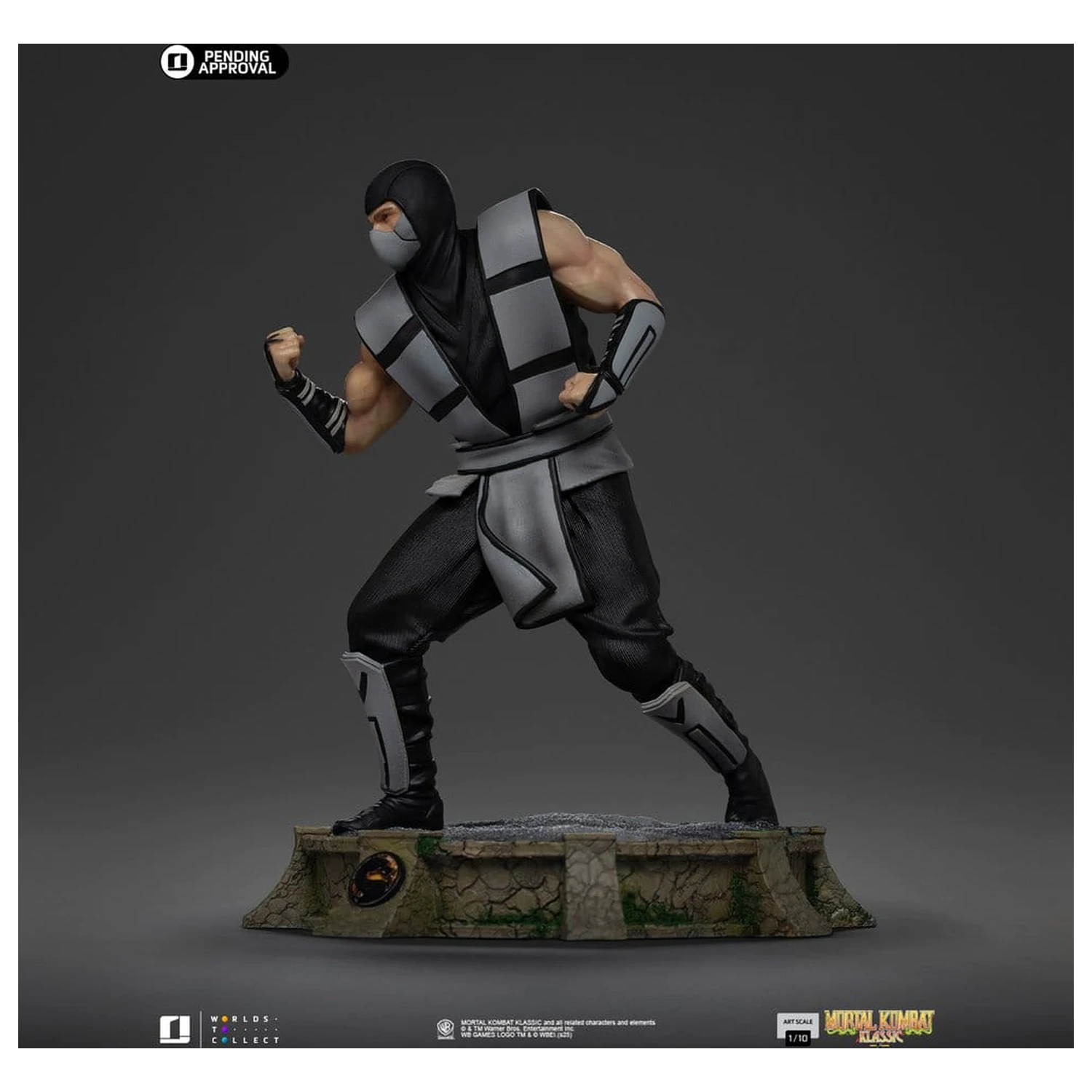 Mortal Kombat Art Scale Statue 1/10 Smoke 21 cm Produktfoto