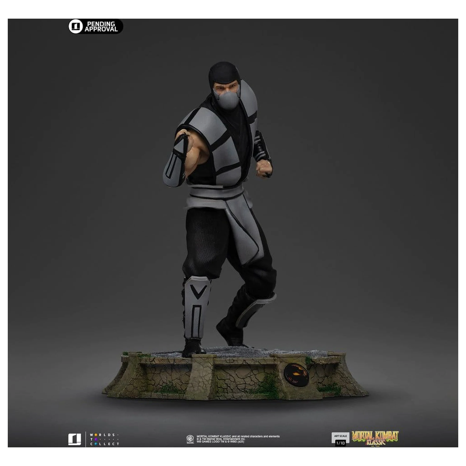Mortal Kombat Art Scale Statue 1/10 Smoke 21 cm Produktfoto