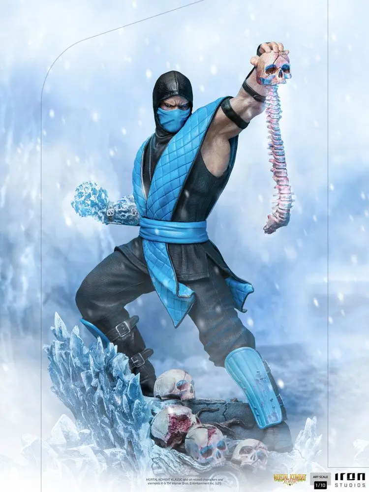 Mortal Kombat Art Scale Statue 1/10 Sub-Zero 23 cm Produktfoto