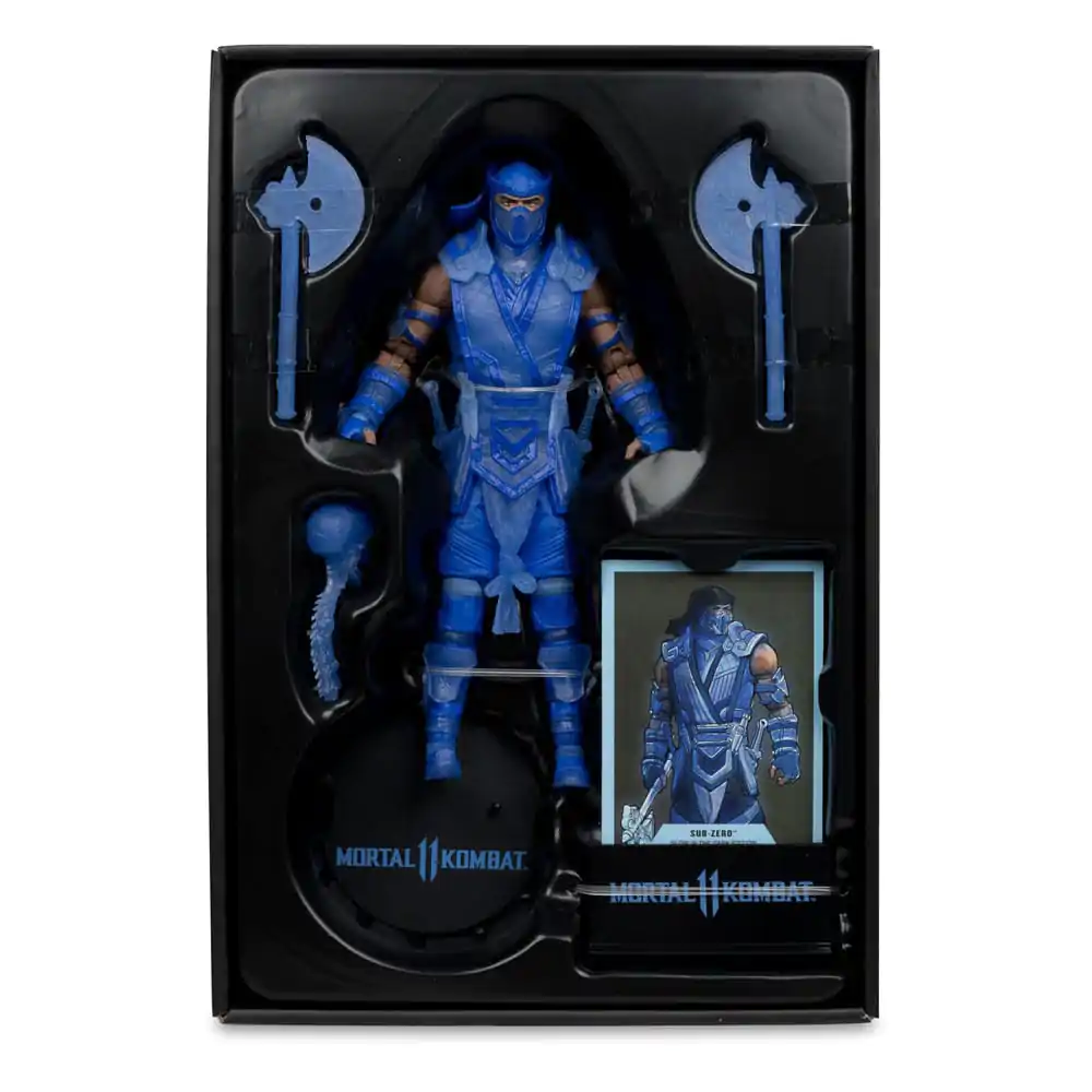 Mortal Kombat Action Figur Glow in the Dark Edition Sub-Zero (Gold Label) 18 cm Produktfoto