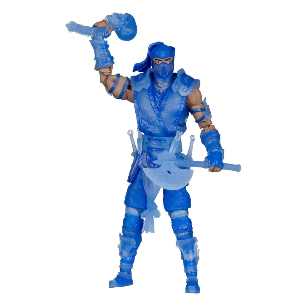 Mortal Kombat Action Figur Glow in the Dark Edition Sub-Zero (Gold Label) 18 cm Produktfoto