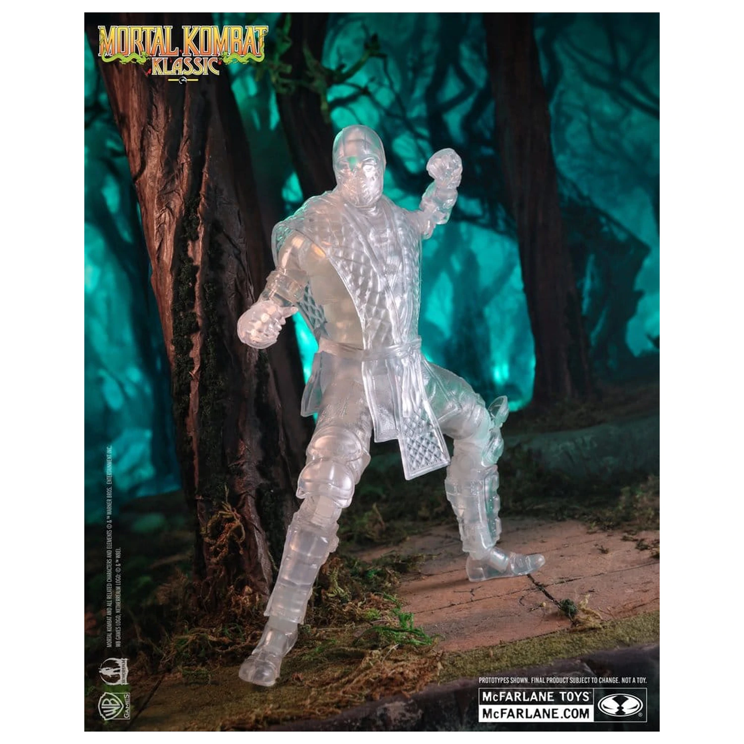 Mortal Kombat Klassic Action-Figur Reptile (Invisible) 18 cm Produktfoto