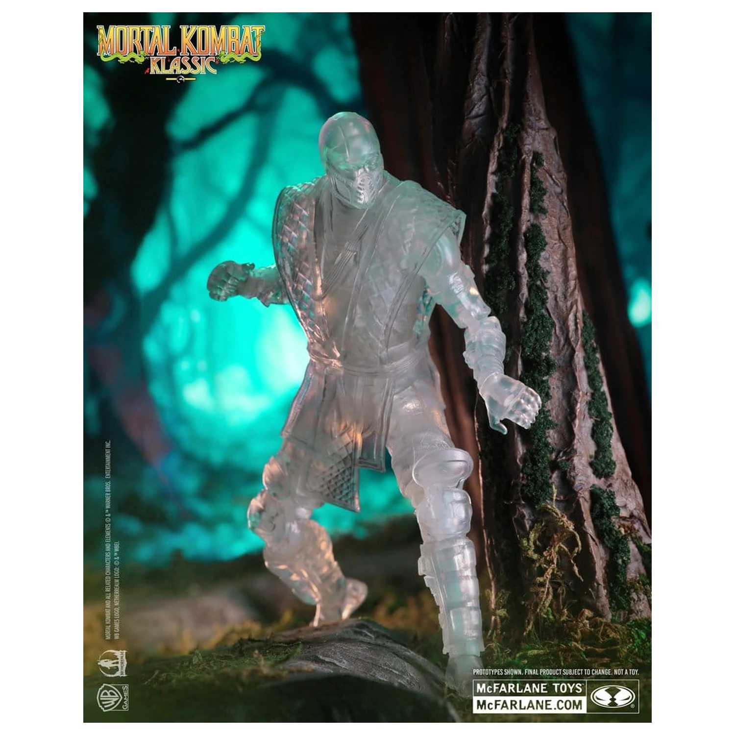 Mortal Kombat Klassic Action-Figur Reptile (Invisible) 18 cm Produktfoto