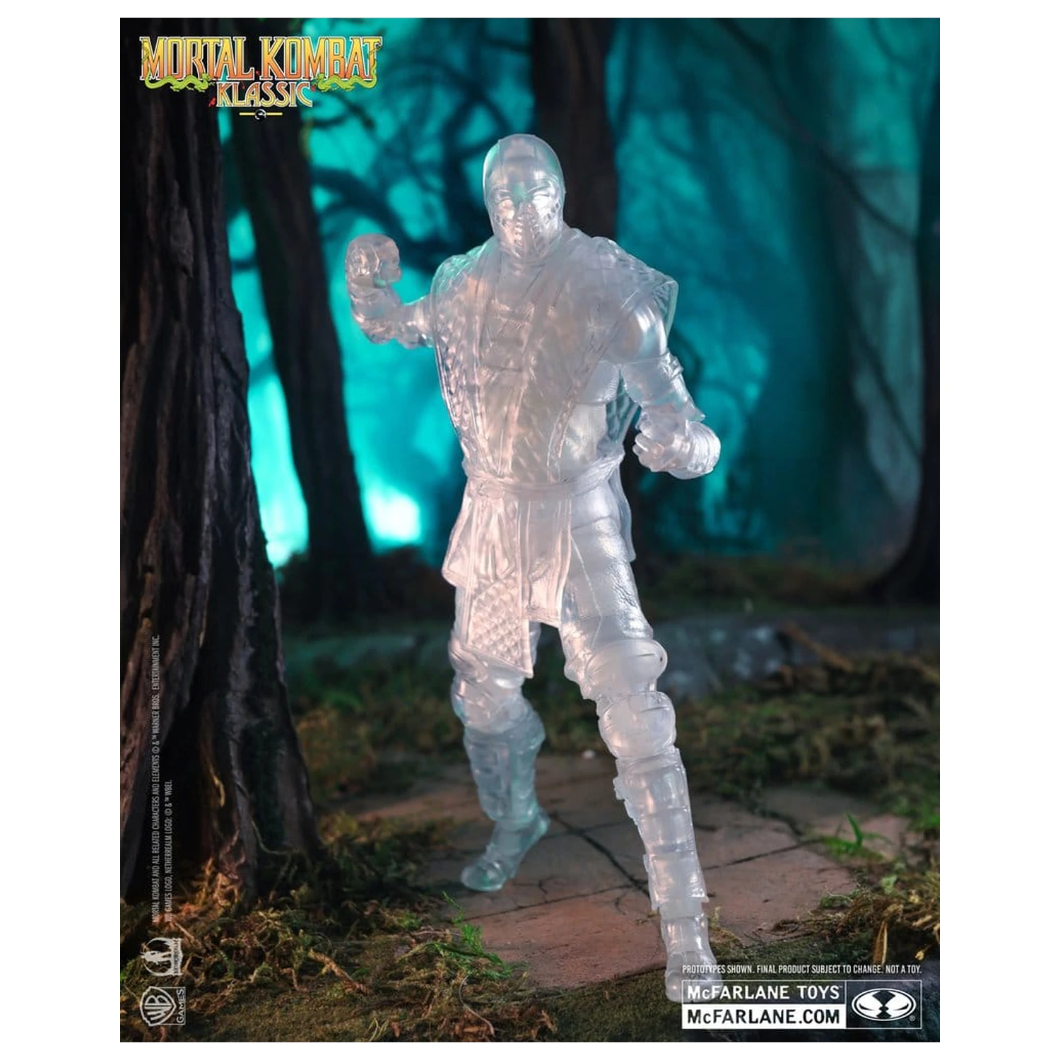 Mortal Kombat Klassic Action-Figur Reptile (Invisible) 18 cm Produktfoto