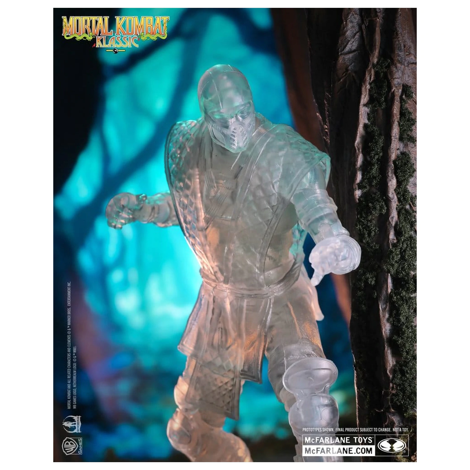 Mortal Kombat Klassic Action-Figur Reptile (Invisible) 18 cm Produktfoto