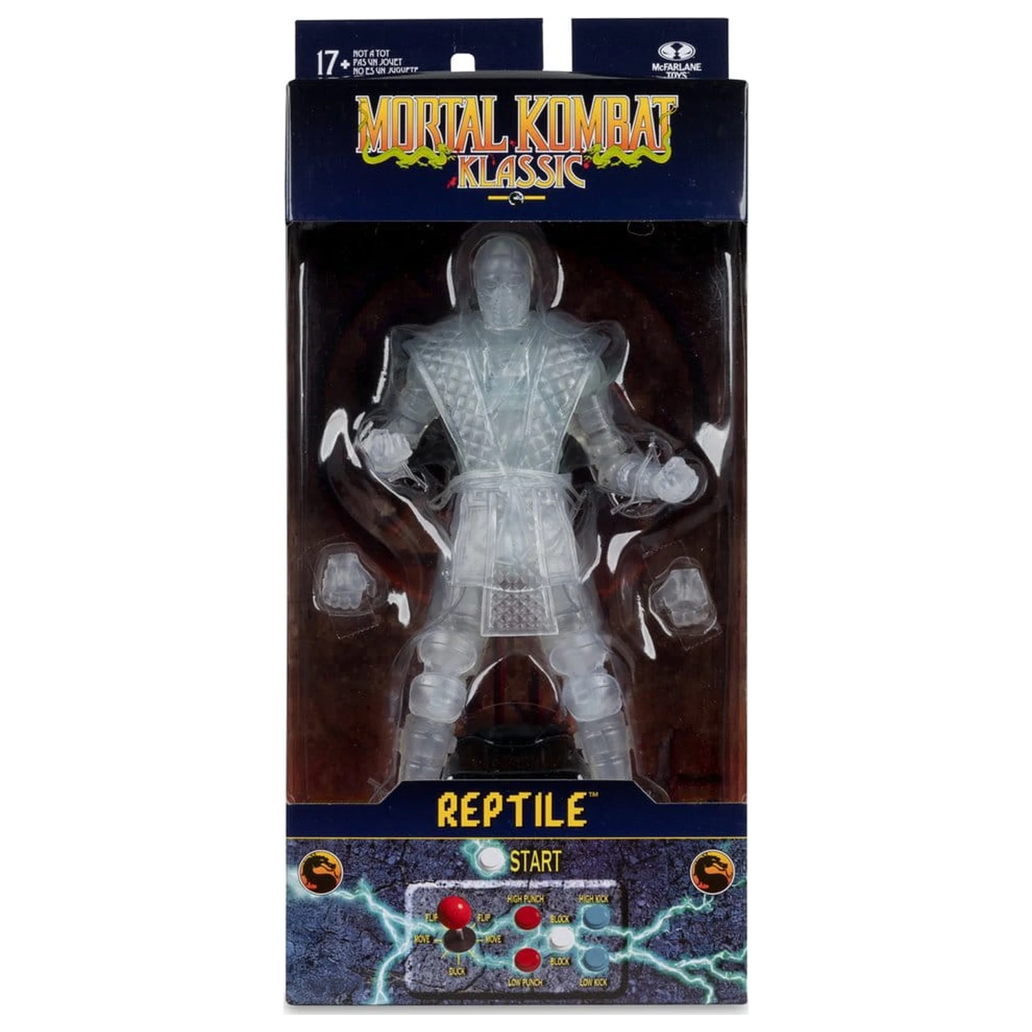 Mortal Kombat Klassic Action-Figur Reptile (Invisible) 18 cm Produktfoto