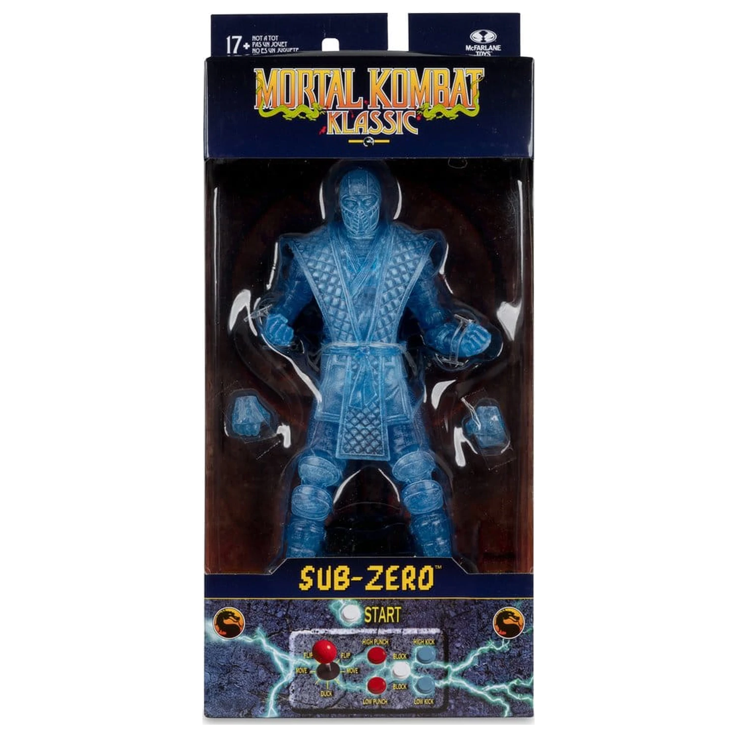 Mortal Kombat Klassic Actionfigur Sub-Zero (Ice Clone) 18 cm Produktfoto