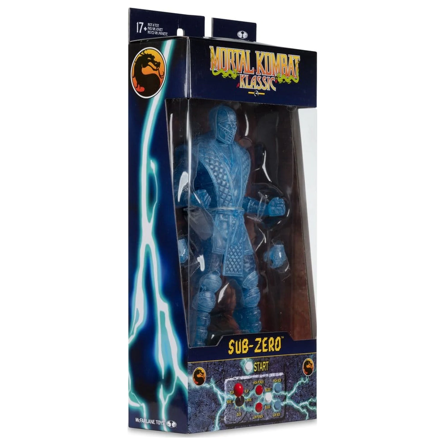 Mortal Kombat Klassic Actionfigur Sub-Zero (Ice Clone) 18 cm Produktfoto