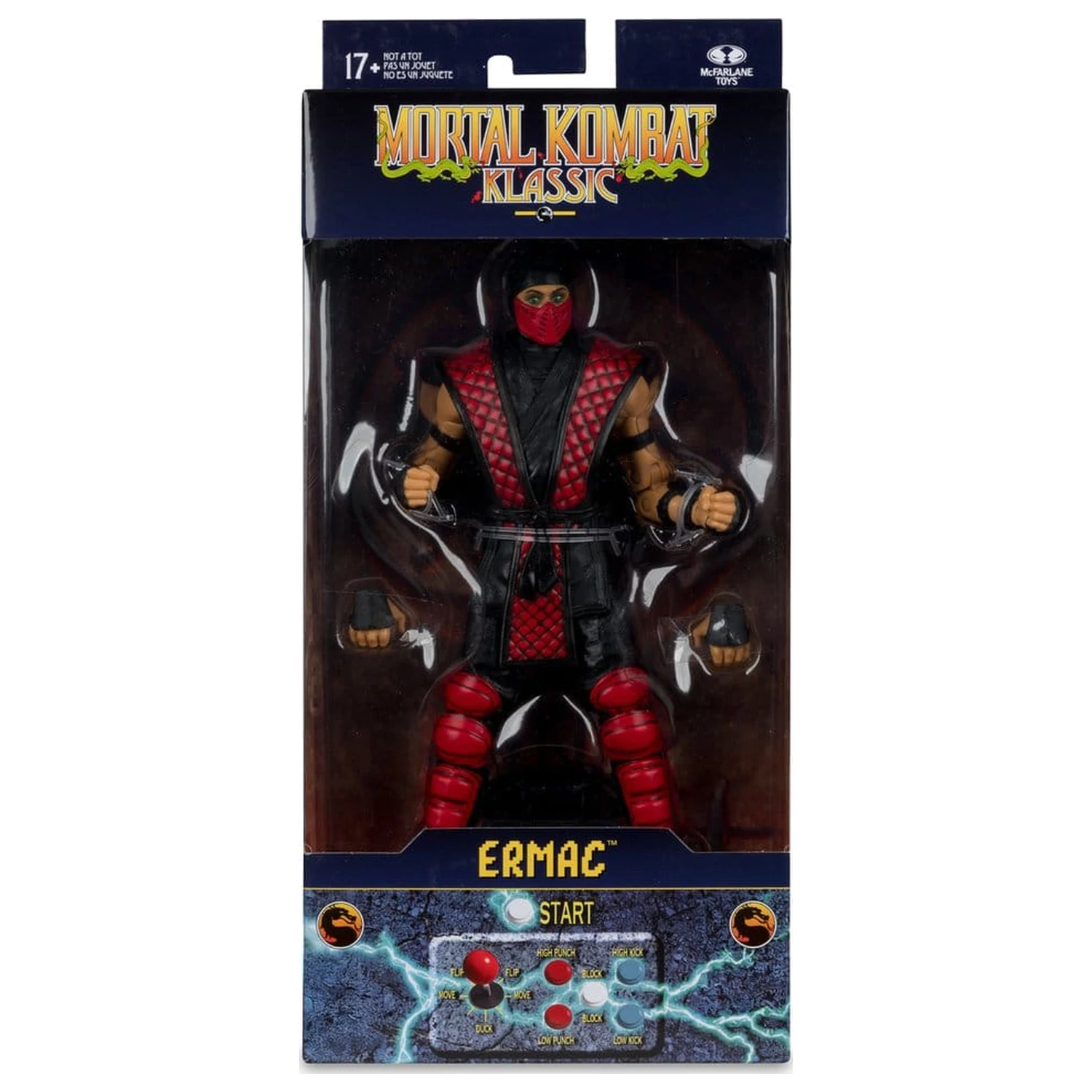 Mortal Kombat Klassics Actionfigur Ermac 18 cm Produktfoto