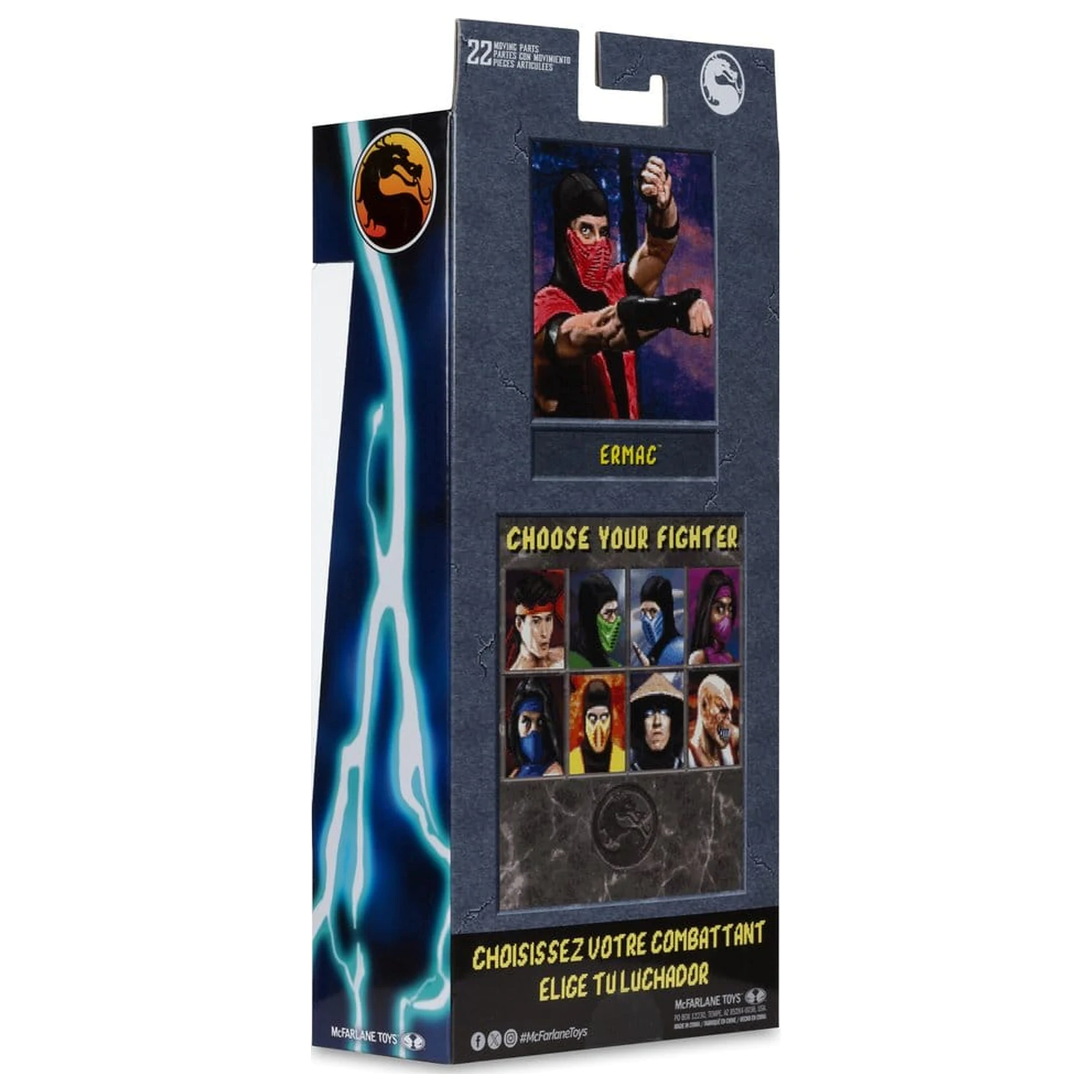 Mortal Kombat Klassics Actionfigur Ermac 18 cm Produktfoto