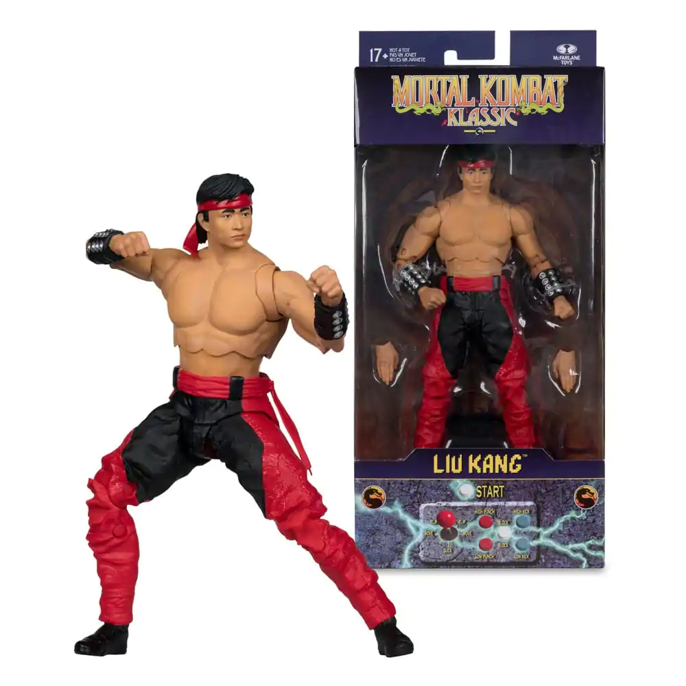 Mortal Kombat Klassics Action-Figur Liu Kang 18 cm Produktfoto