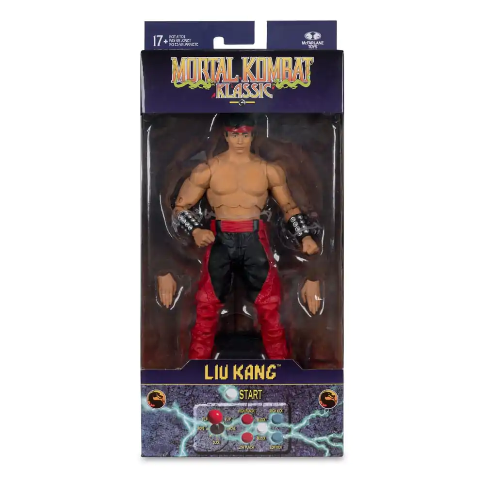 Mortal Kombat Klassics Action-Figur Liu Kang 18 cm Produktfoto