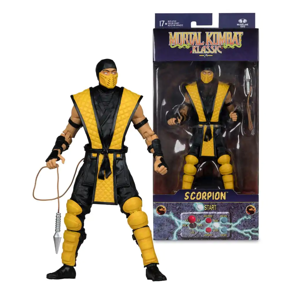 Mortal Kombat Klassics Action-Figur Scorpion 18 cm Produktfoto