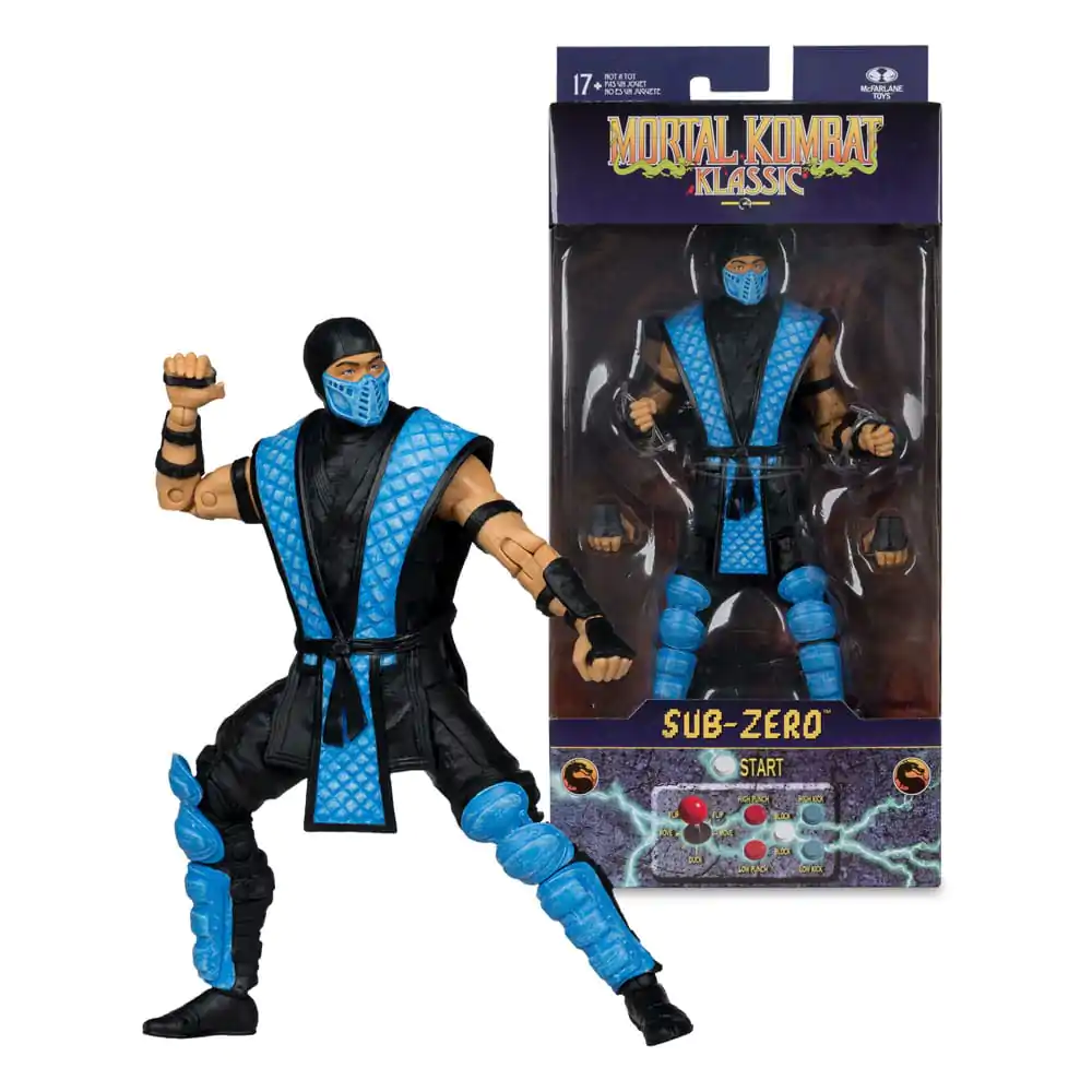 Mortal Kombat Klassics Action-Figur Sub-Zero 18 cm Produktfoto