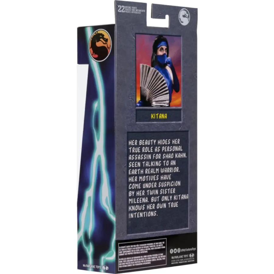 Mortal Kombat Klassiks Action Figur Kitana (Chase) 18 cm Produktfoto
