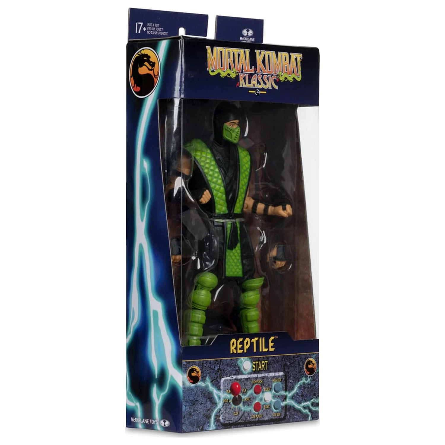 Mortal Kombat Klassiks Actionfigur Reptile 18 cm Produktfoto