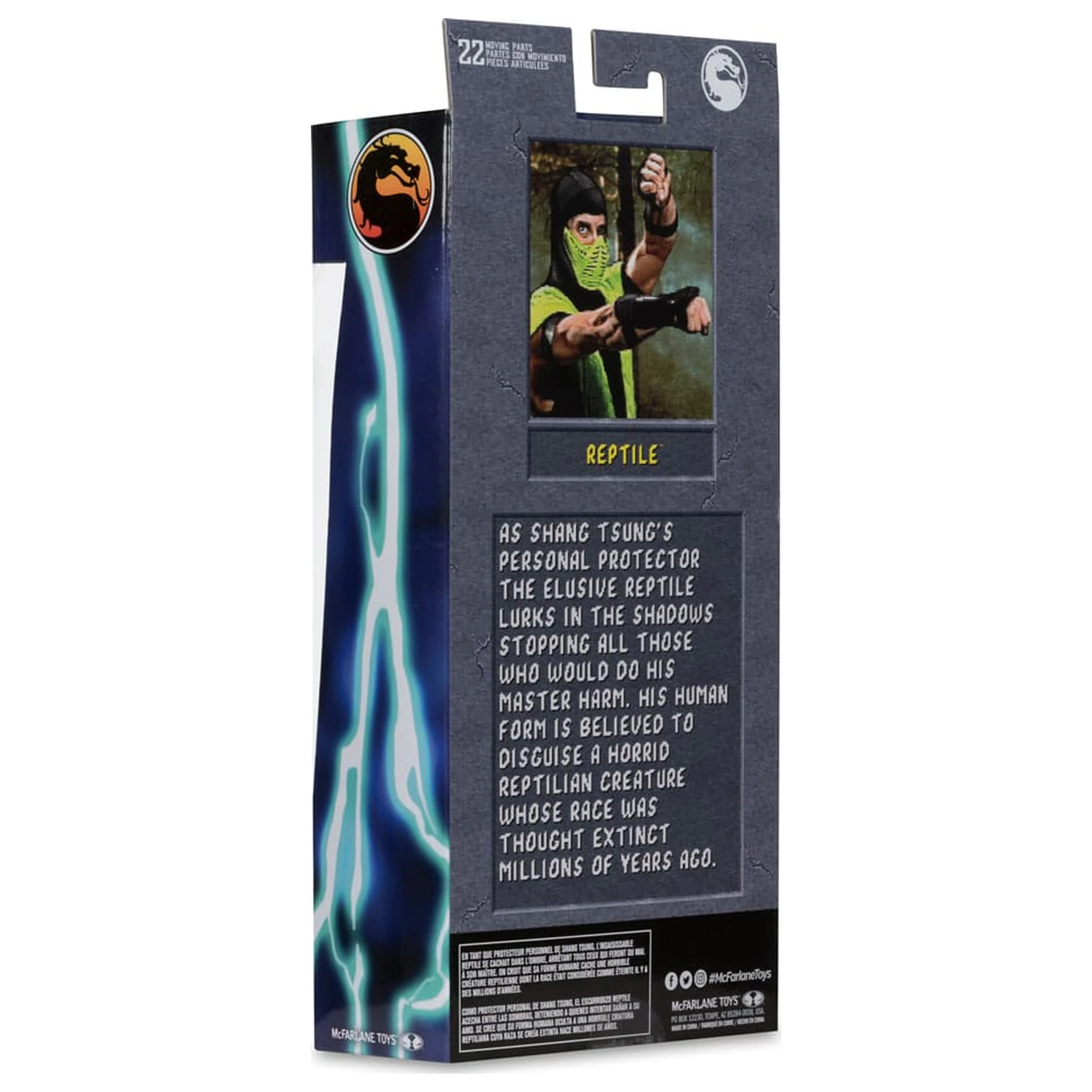 Mortal Kombat Klassiks Actionfigur Reptile 18 cm Produktfoto