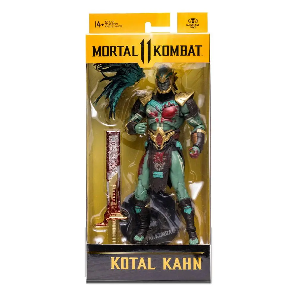 Mortal Kombat Actionfigur Kotal Kahn (Bloody) 18 cm Produktfoto