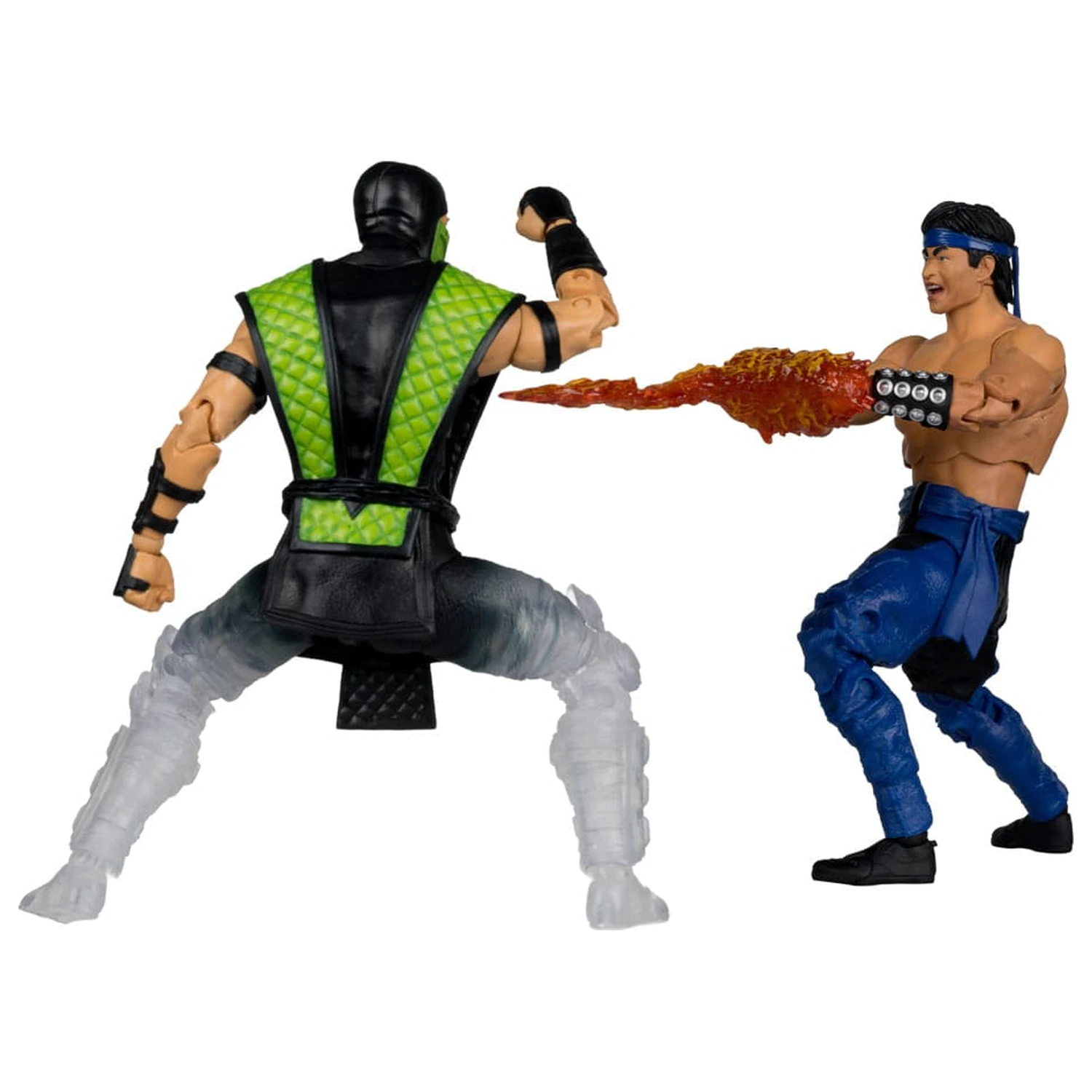 Mortal Kombat Actionfigur 2er-Pack Liu Kang vs. Reptile (Klassics) 18 cm Produktfoto