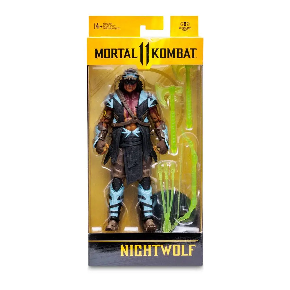 Mortal Kombat Actionfigur Nightwolf 18 cm Produktfoto