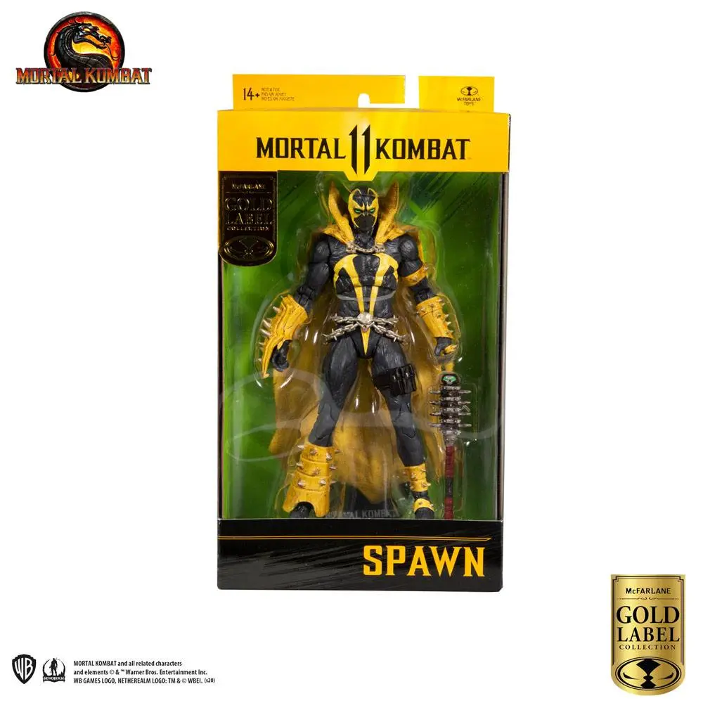 Mortal Kombat Action Figur Spawn (Curse of Apocalypse) (Gold Label Series) 18 cm Produktfoto