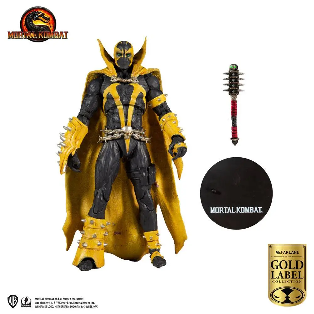 Mortal Kombat Action Figur Spawn (Curse of Apocalypse) (Gold Label Series) 18 cm Produktfoto