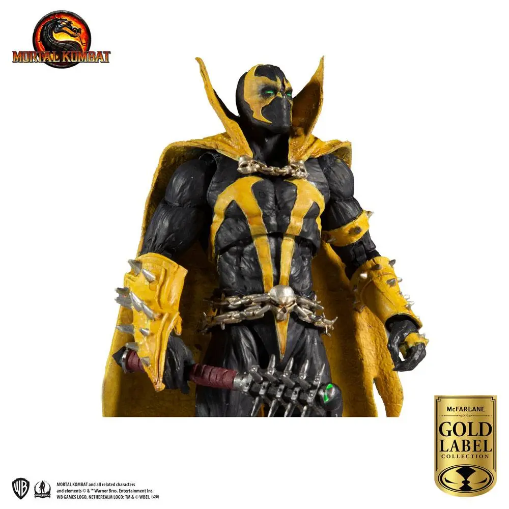 Mortal Kombat Action Figur Spawn (Curse of Apocalypse) (Gold Label Series) 18 cm Produktfoto