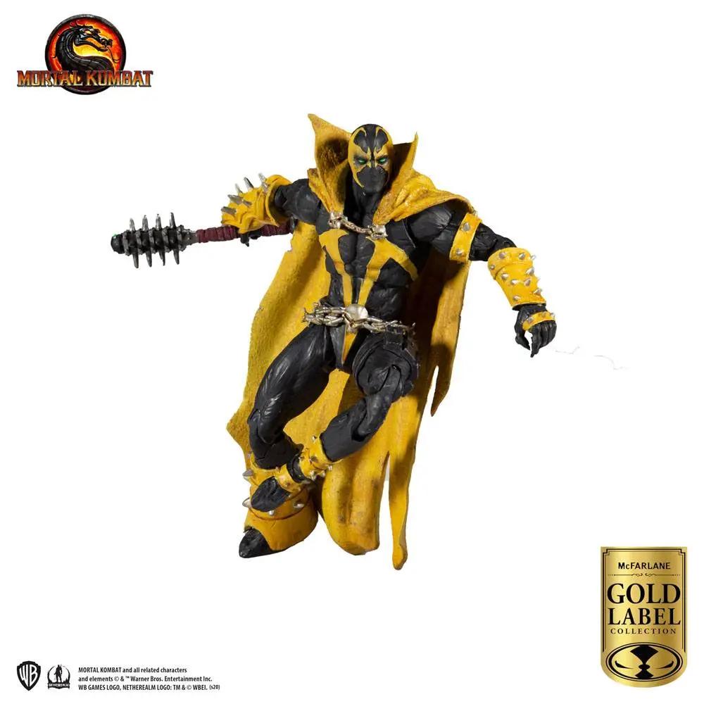 Mortal Kombat Action Figur Spawn (Curse of Apocalypse) (Gold Label Series) 18 cm Produktfoto