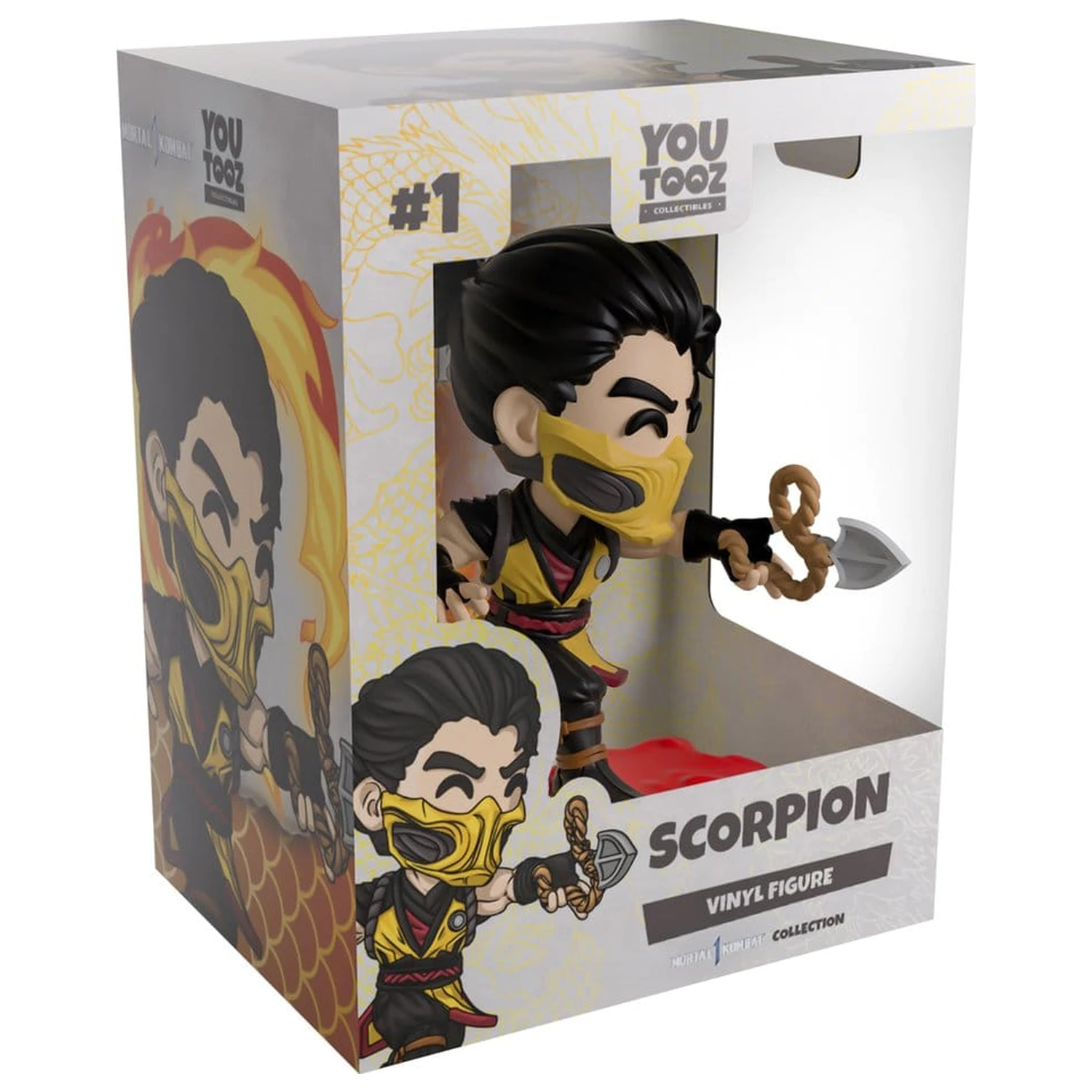 Mortal Kombat Vinyl Figur Scorpion 12 cm Produktfoto