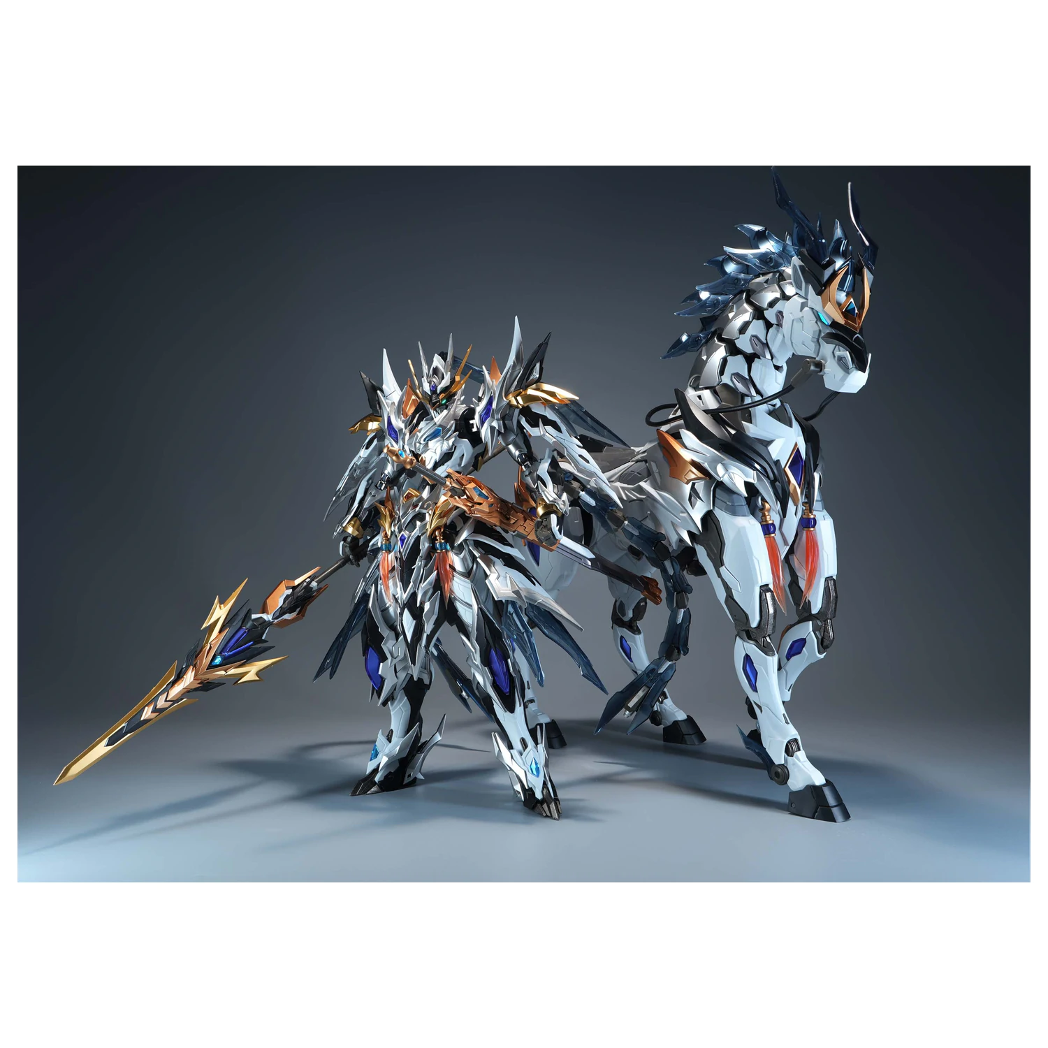 Motor Nuclear - MNP-XH05WA Zhao Yun Majestic Color - Modellbausatz 23 & 32 cm Produktfoto