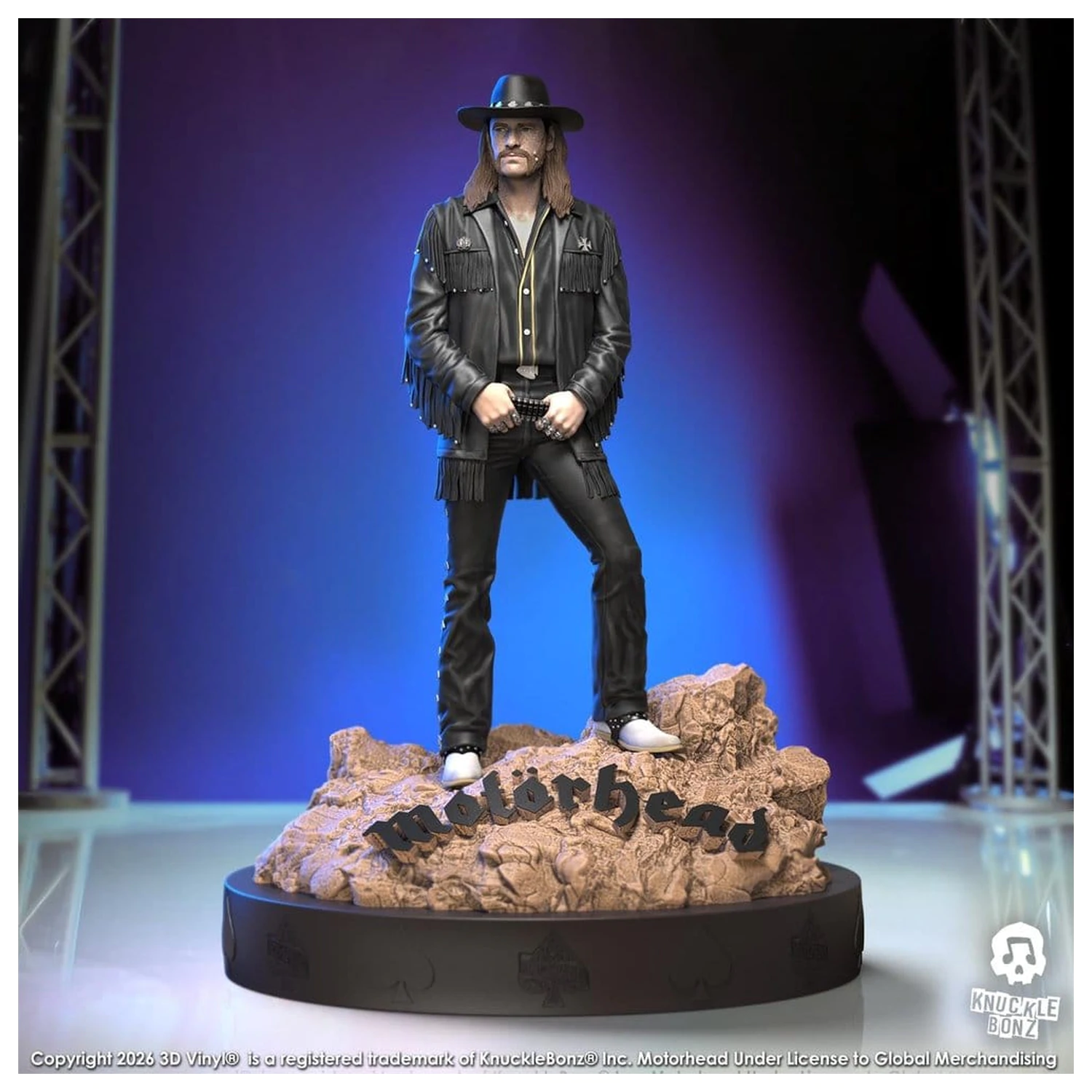 Motörhead Rock Iconz Statue Lemmy IV Ace of Spades 20 cm Produktfoto