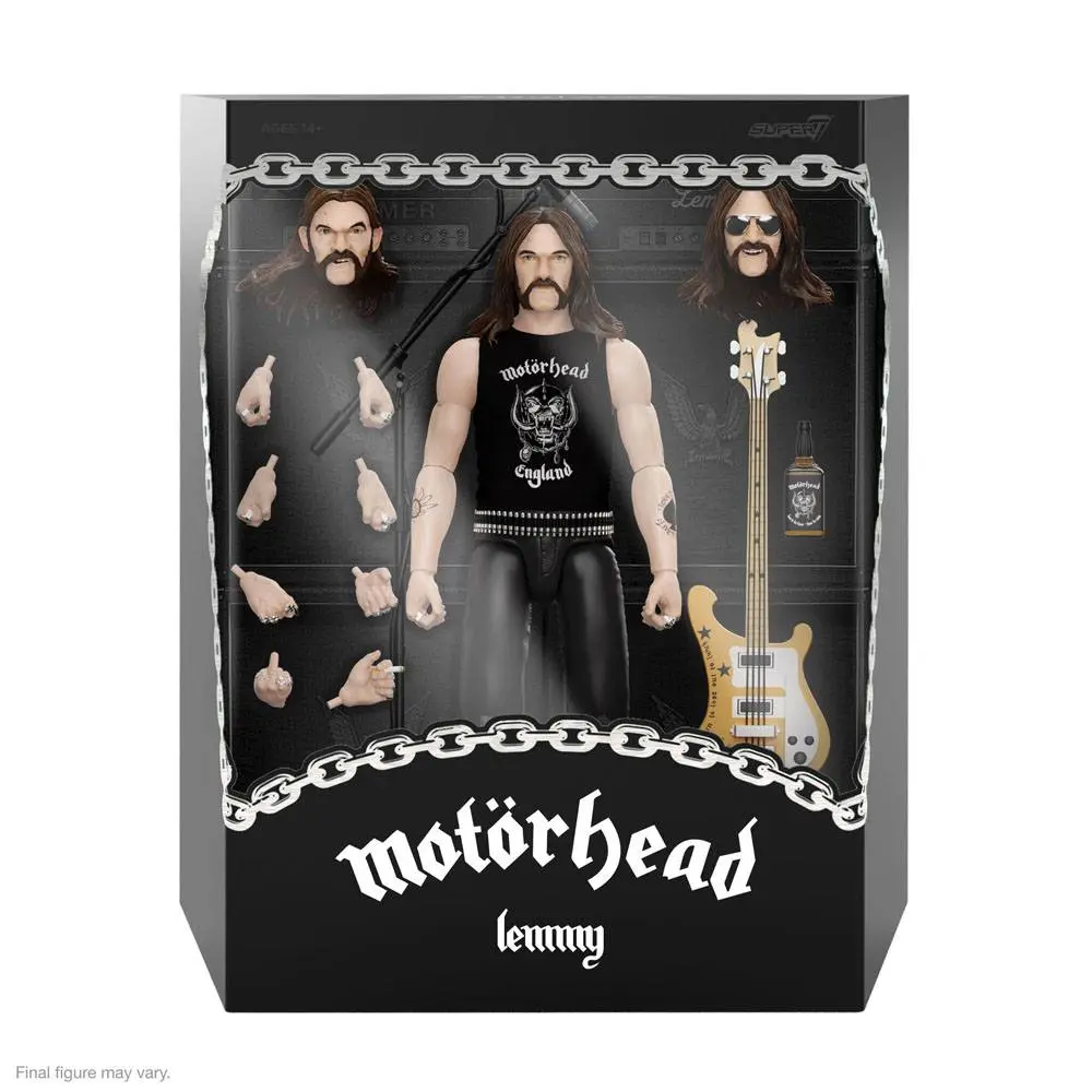 Motorhead Ultimates Actionfigur Lemmy Kilmister 18 cm Produktfoto