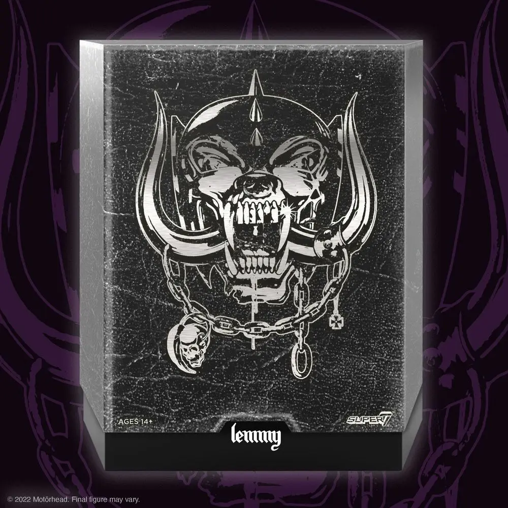 Motorhead Ultimates Actionfigur Lemmy Kilmister 18 cm Produktfoto