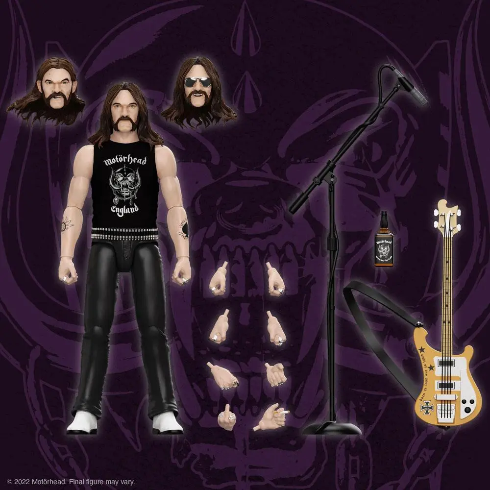 Motorhead Ultimates Actionfigur Lemmy Kilmister 18 cm Produktfoto