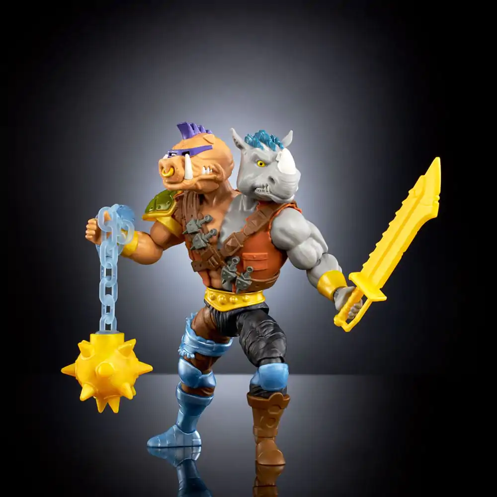 MOTU x TMNT: Turtles of Grayskull Deluxe Actionfigur 2Bopsteady 14 cm Produktfoto