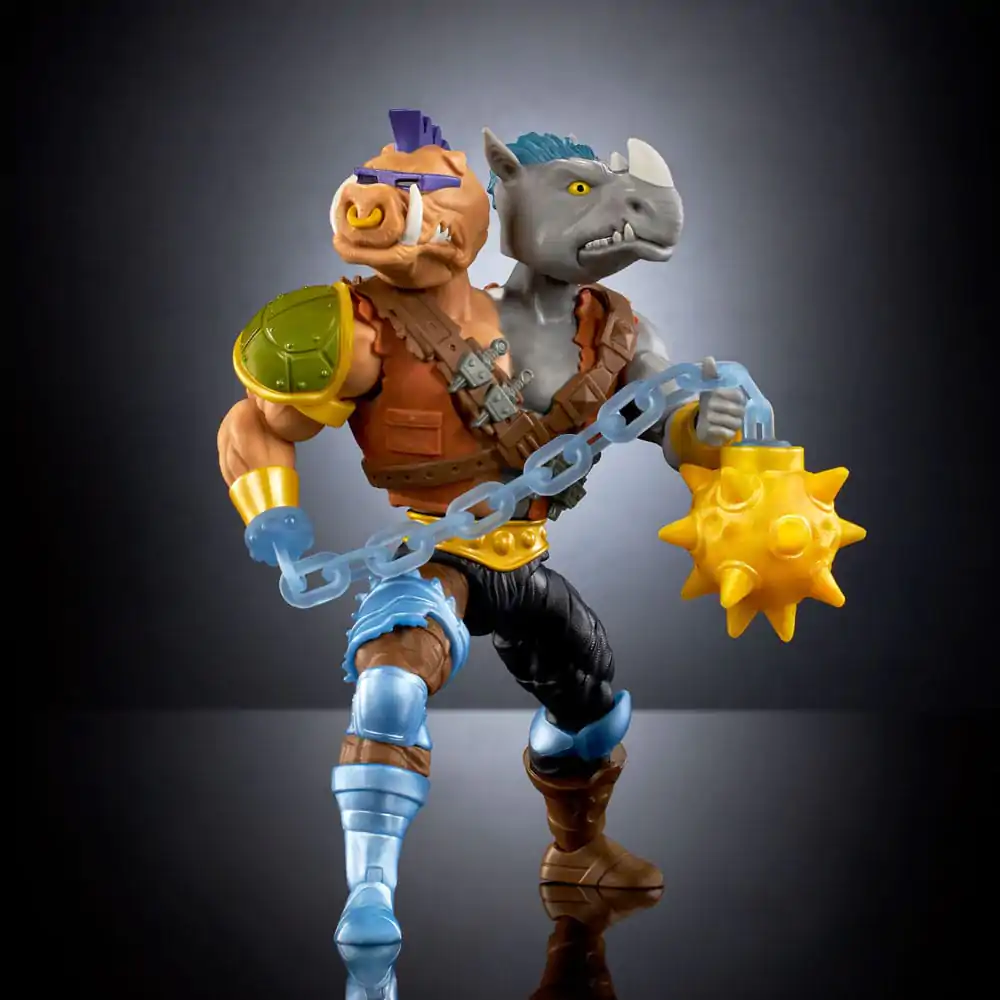 MOTU x TMNT: Turtles of Grayskull Deluxe Actionfigur 2Bopsteady 14 cm Produktfoto