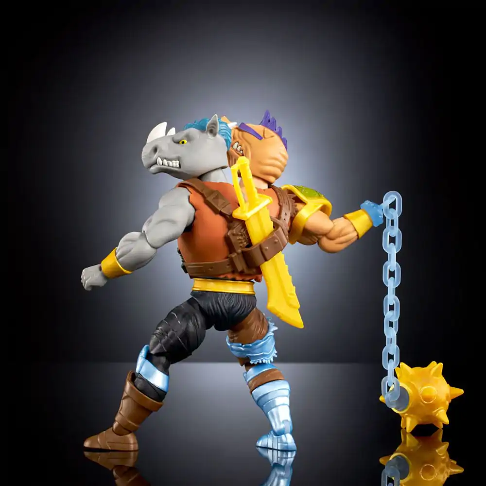 MOTU x TMNT: Turtles of Grayskull Deluxe Actionfigur 2Bopsteady 14 cm Produktfoto