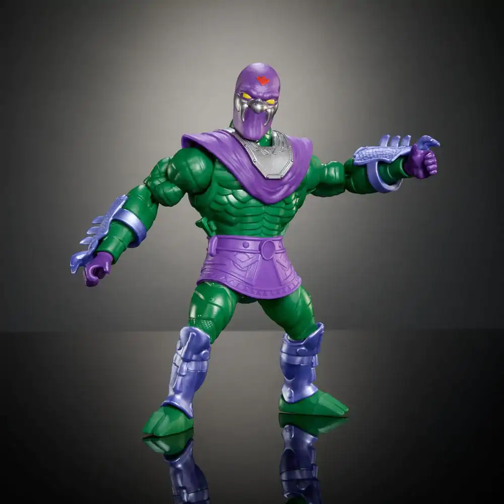 MOTU x TMNT: Turtles of Grayskull Deluxe Actionfigur King Hiss 14 cm Produktfoto