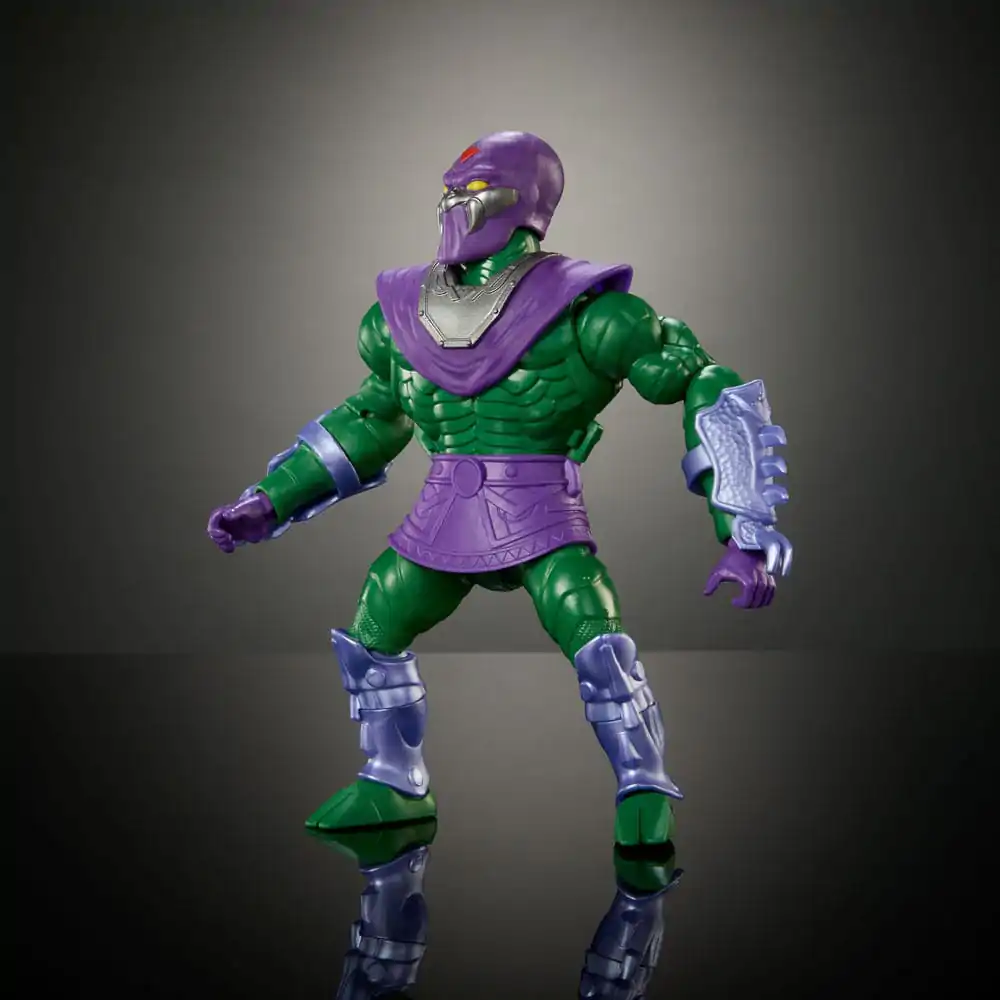 MOTU x TMNT: Turtles of Grayskull Deluxe Actionfigur King Hiss 14 cm Produktfoto