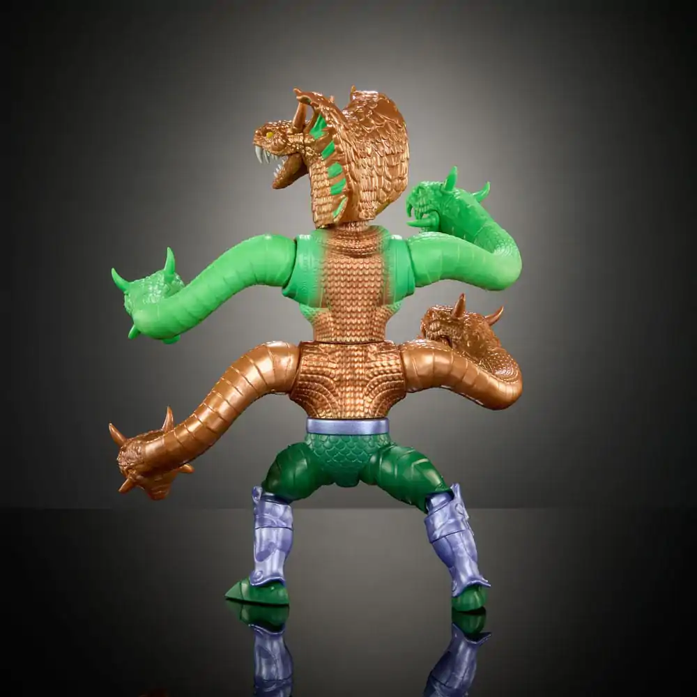 MOTU x TMNT: Turtles of Grayskull Deluxe Actionfigur King Hiss 14 cm Produktfoto