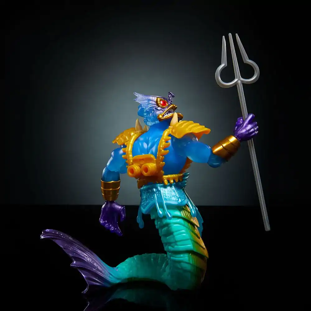 MOTU x TMNT: Turtles of Grayskull Deluxe Actionfigur Mer-Man 14 cm Produktfoto