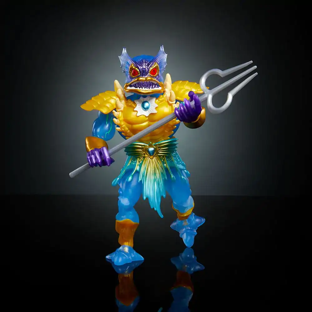 MOTU x TMNT: Turtles of Grayskull Deluxe Actionfigur Mer-Man 14 cm Produktfoto