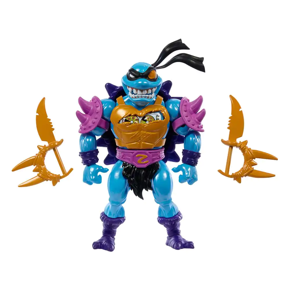 MOTU x TMNT: Turtles of Grayskull Deluxe Actionfigur Sla'ker 14 cm termékfotó