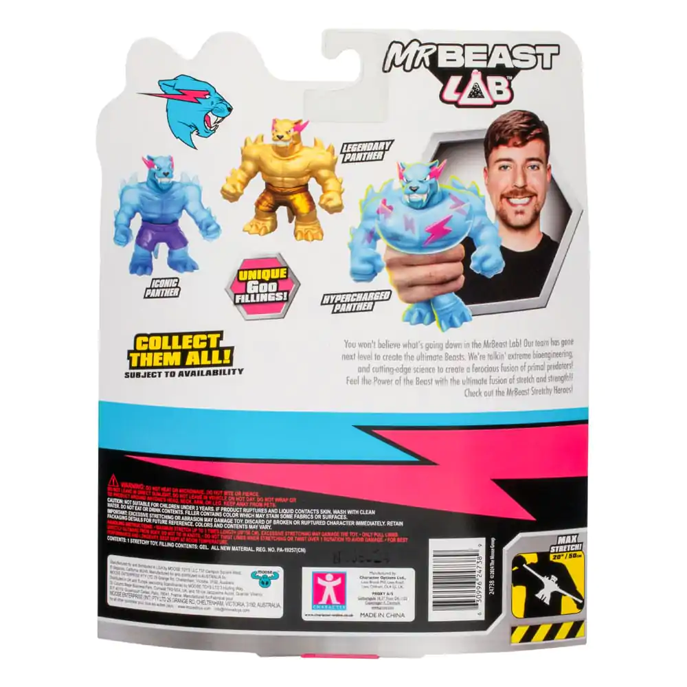 Mr. Beast Lab Goo Jit Zu Dehnbare Figur Legendary Panther 11 cm termékfotó