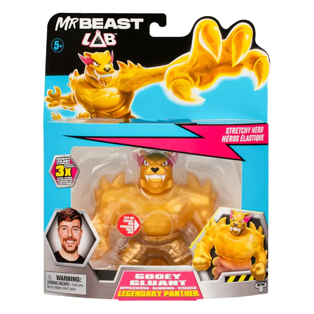 Mr. Beast Lab Goo Jit Zu Dehnbare Figur Legendary Panther 11 cm termékfotó