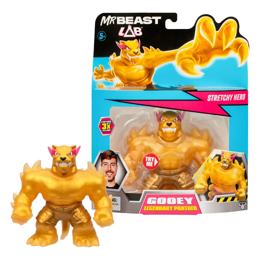 Mr. Beast Lab Goo Jit Zu Dehnbare Figur Legendary Panther 11 cm termékfotó