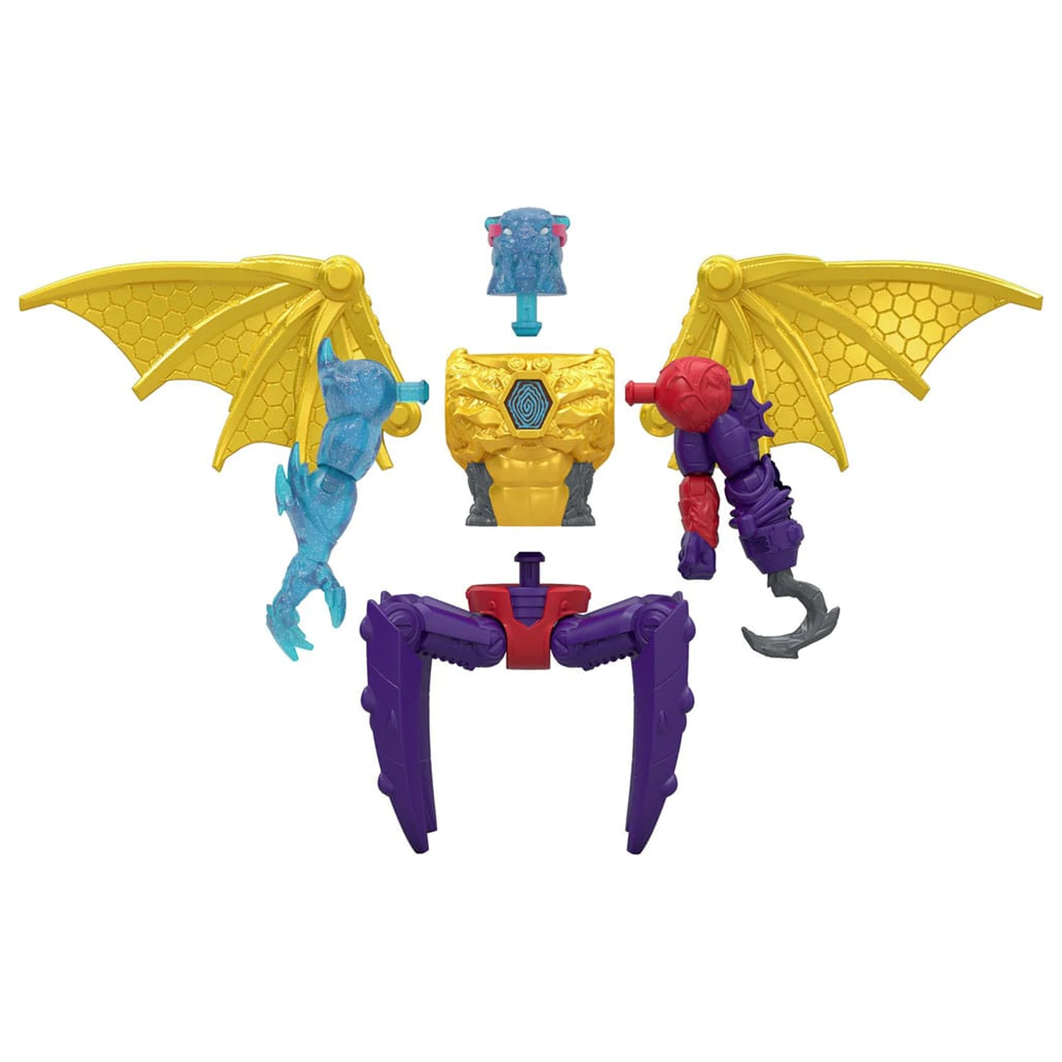 Mr. Beast Lab Hybrids Series 2 Mini Figuren 2er-Pack Spider vs Energy Panther 11 cm Produktfoto