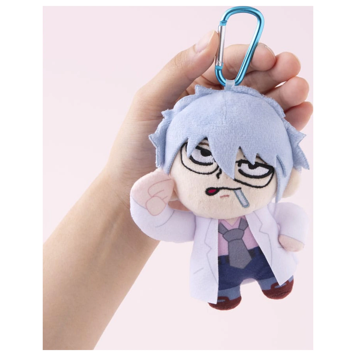 Mr. Ginpachi´s Zany Class x Okawabukubu Youth Plüsch Schlüsselanhänger Ginpachi Sakata 12 cm Produktfoto