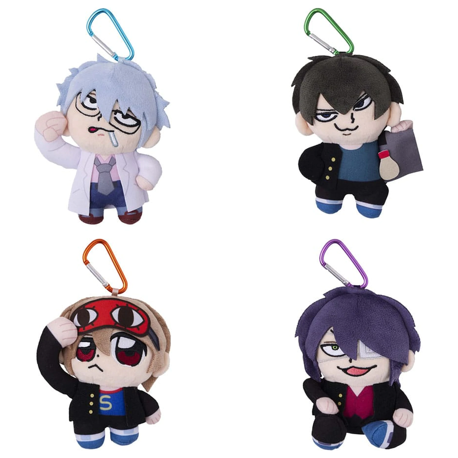 Mr. Ginpachi´s Zany Class x Okawabukubu Youth Plüsch Schlüsselanhänger Shinsuke Takasugi 12 cm Produktfoto