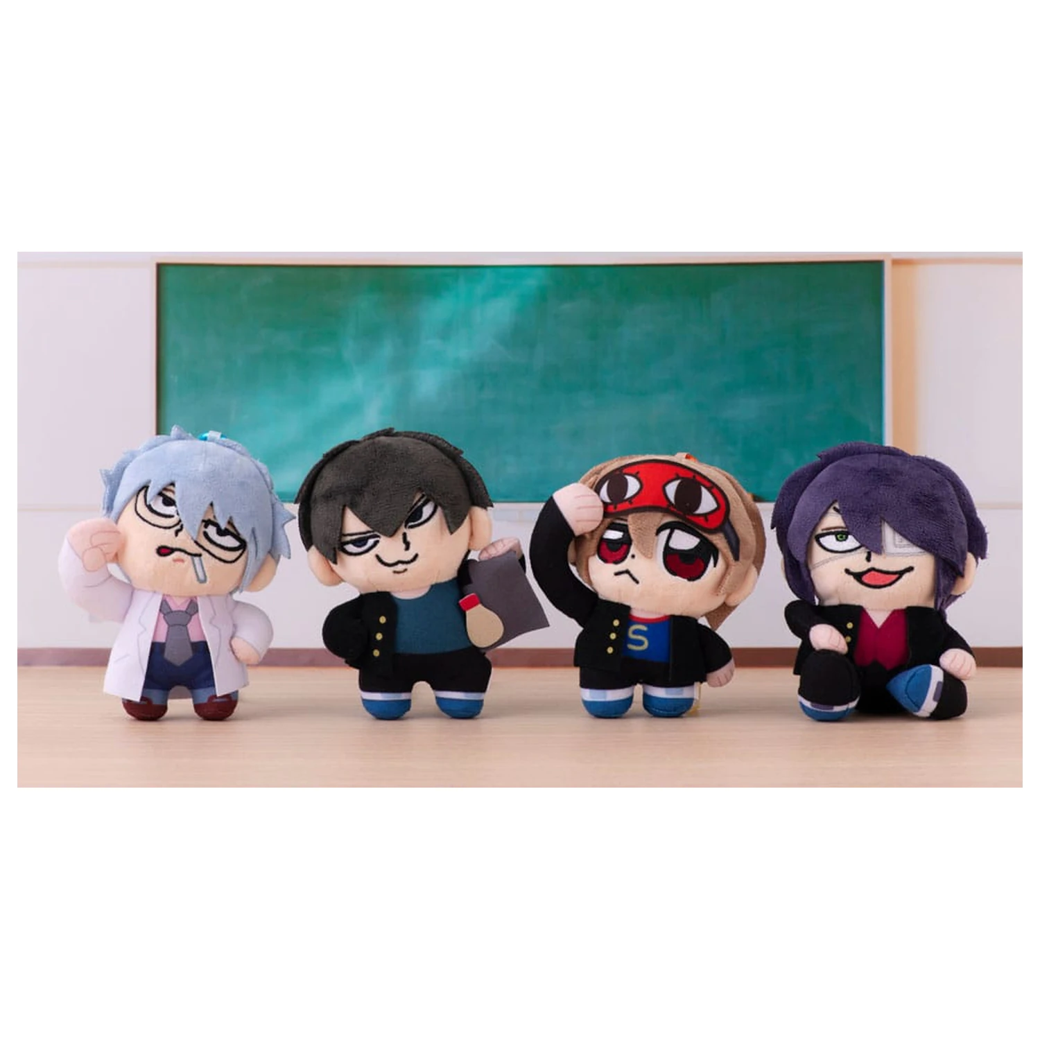 Mr. Ginpachi´s Zany Class x Okawabukubu Youth Plüsch Schlüsselanhänger Shinsuke Takasugi 12 cm Produktfoto